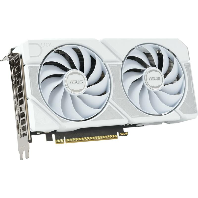 Відеокарта GF RTX 5060 Ti 16GB GDDR7 Dual OC White Asus (DUAL-RTX5060TI-O16G-WHITE)