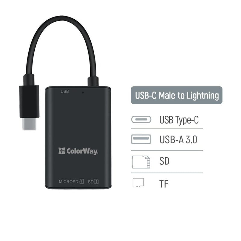 Картрідер ColorWay 3-в-1 Black (CW-CR-02)