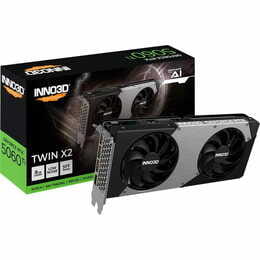 Вiдеокарта GF RTX 5060 Ti 8GB GDDR7 Twin X2 Inno3D (N506T2-08D7-193075N)