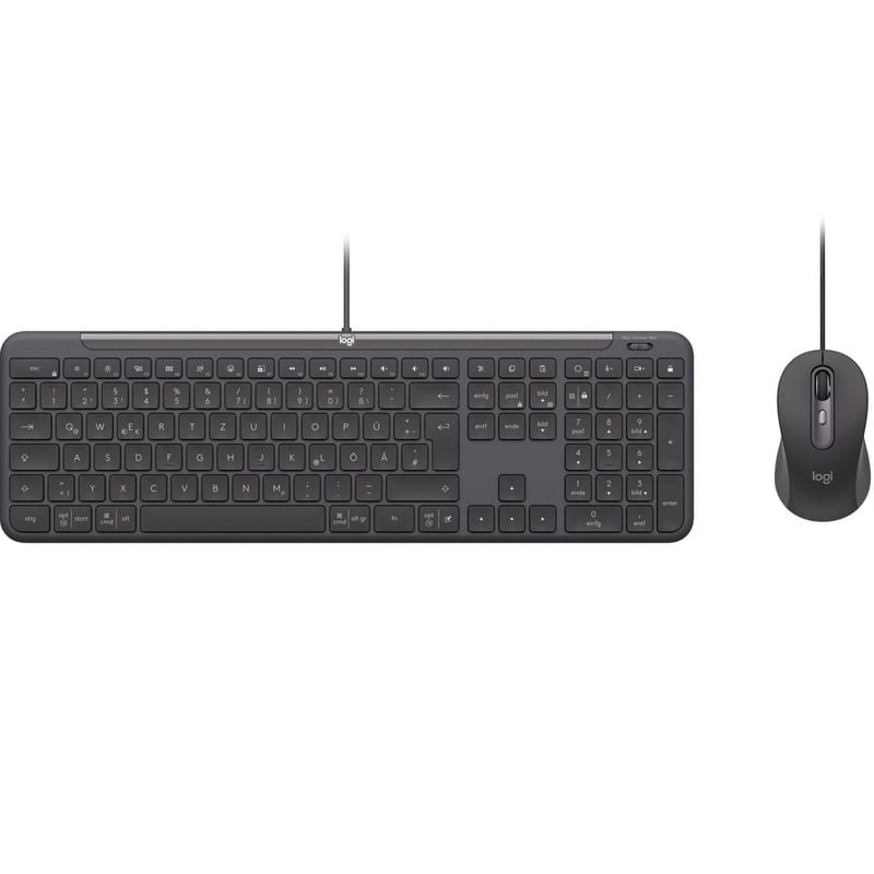 Комплект (клавіатура, миша) Logitech Signature Slim Combo MK620 Graphite (920-013349)