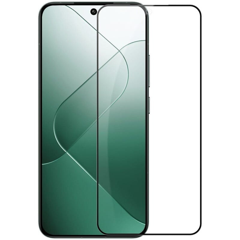Защитное стекло BeCover для Xiaomi 14 Black (710789)