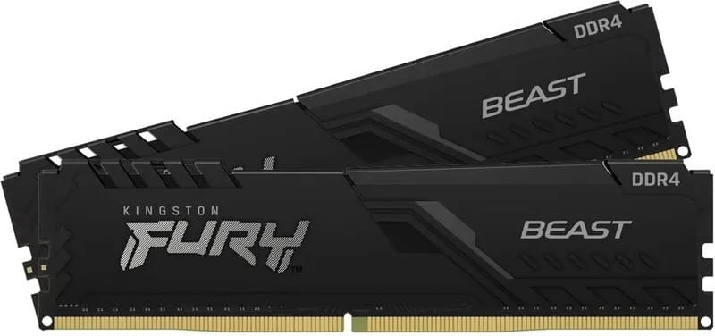 Модуль пам`ятi DDR4 2x16GB/3200 Kingston Fury Beast Black (KF432C16BB1K2/32WP)