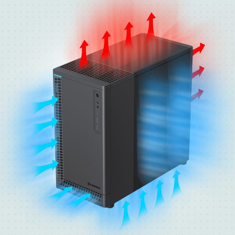 Корпус GameMax P30 Black