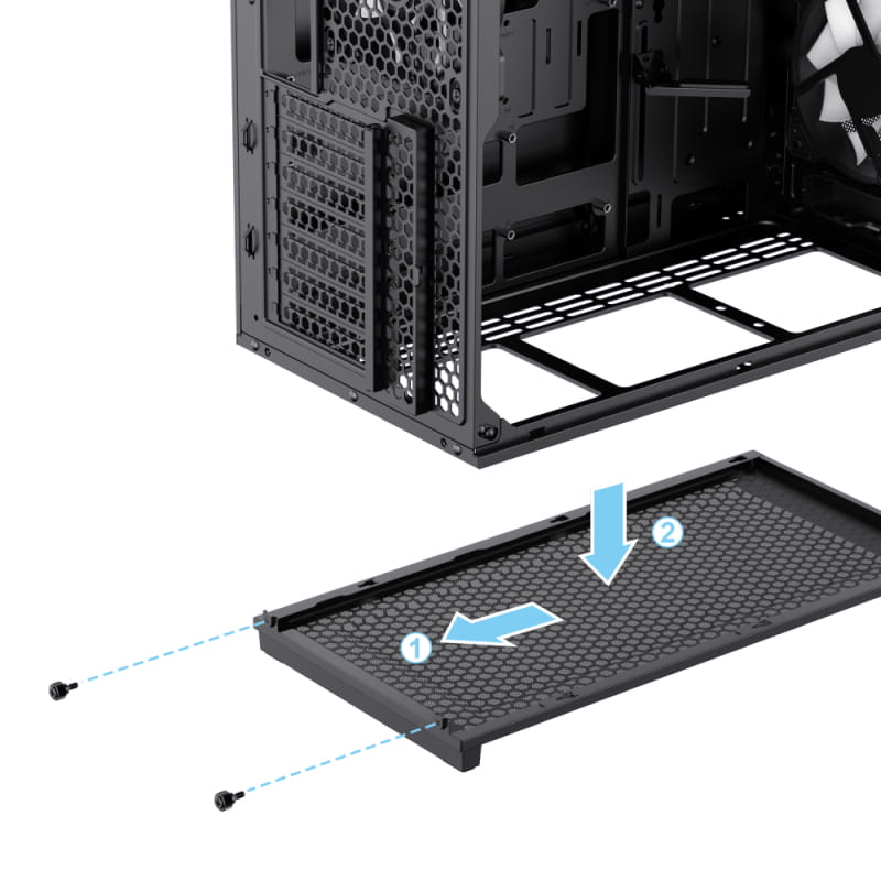 Корпус GameMax F46 Black