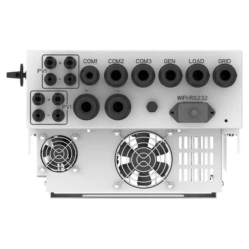 Інвертор гібридний 8kW Deye SUN-8K-SG05LP1-EU-AM2-P, однофазний