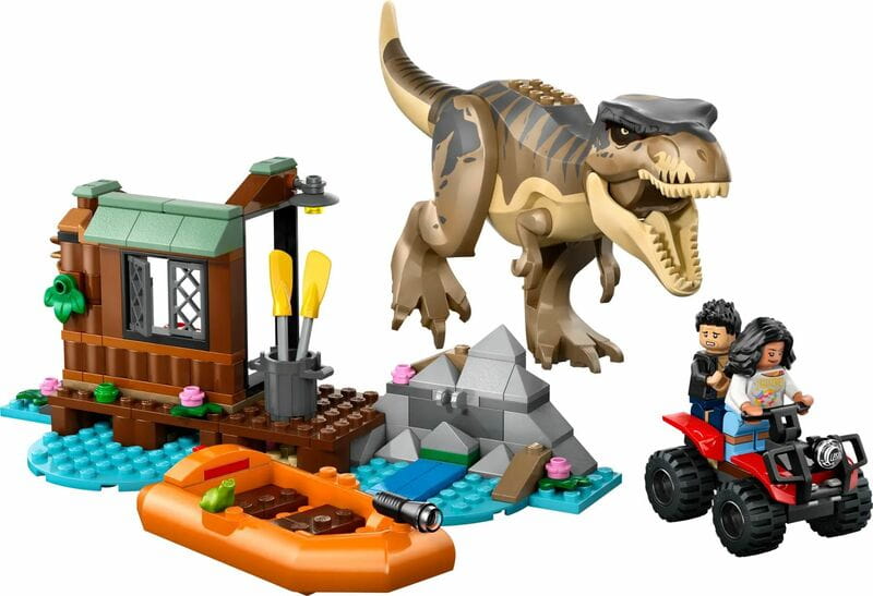 Конструктор LEGO Jurassic World Втеча річкою від тиранозавра (76975)