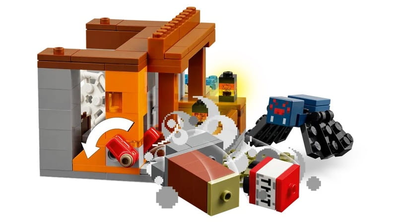 Конструктор LEGO Minecraft Шахтная экспедиция Броненосец (21269)