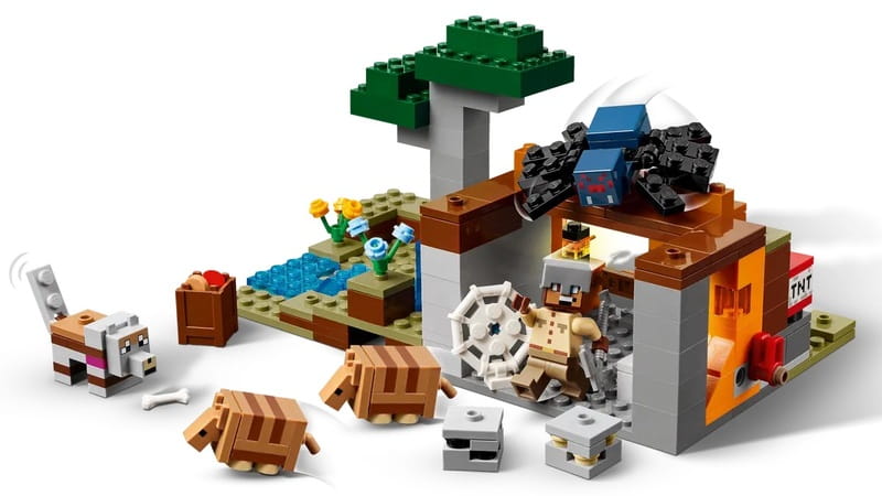 Конструктор LEGO Minecraft Шахтная экспедиция Броненосец (21269)