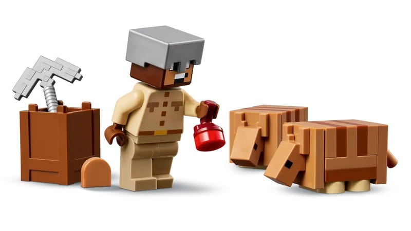 Конструктор LEGO Minecraft Шахтная экспедиция Броненосец (21269)