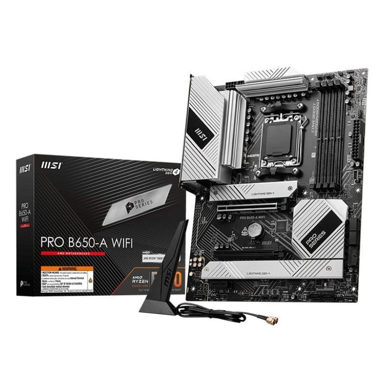 Материнська плата MSI Pro B650-A WiFi Socket AM5