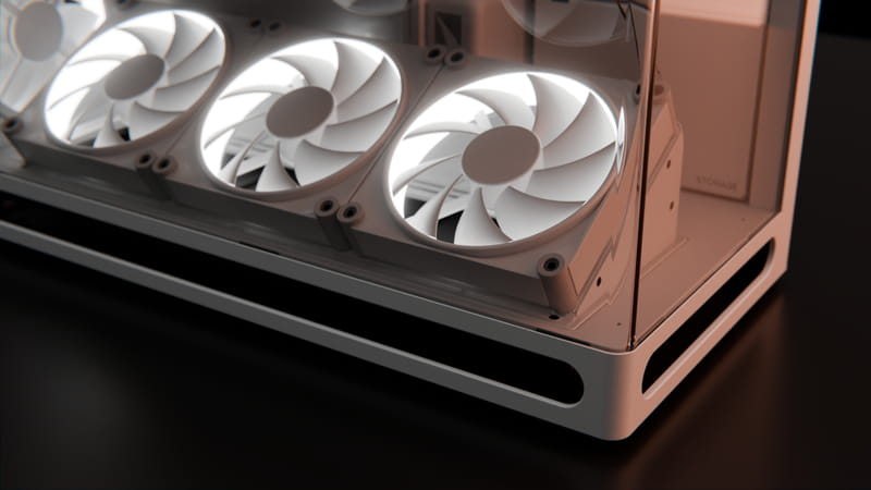 Корпус HAVN HS 420 VGPU Edition White (HVN-CA-HS420-07)