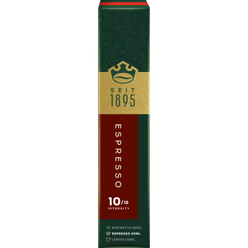 Кофе в капсулах Jacobs Espresso 10 Intenso 10 шт