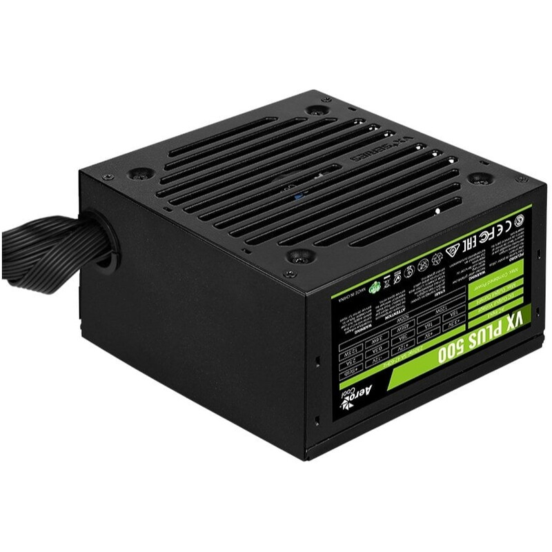 Блок живлення AeroCool VX Plus Stealth 500 (ACPN-VS50NEY.12) 500W