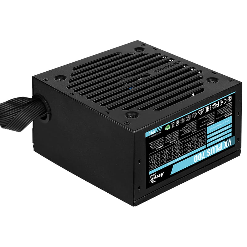 Блок живлення AeroCool VX Plus Stealth 700 (ACPN-VS70AEY.12) 700W