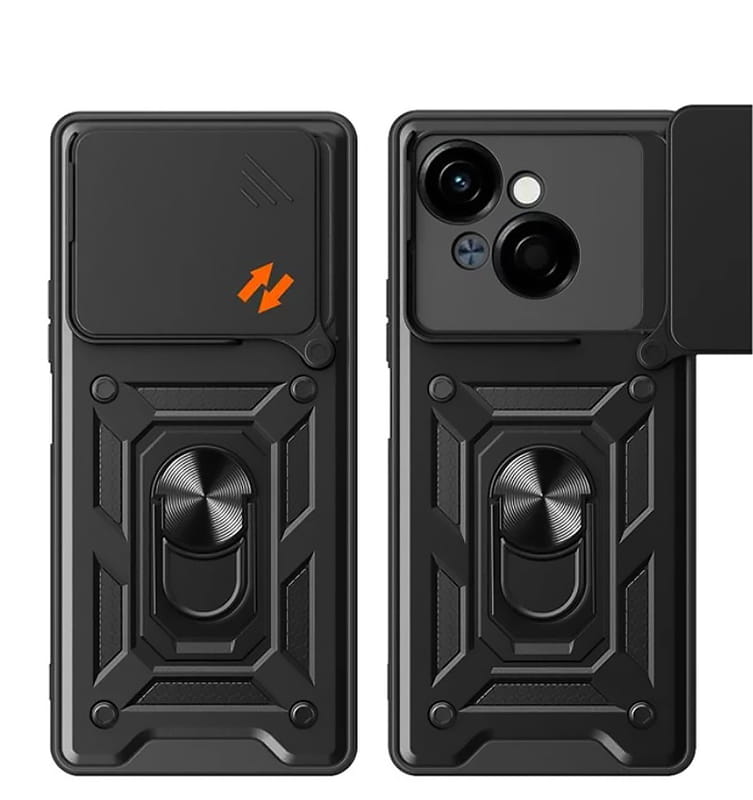 Чeхол-накладка BeCover Military для Tecno Spark Go 1 (KL4) Black (713073)