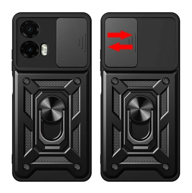 Чeхол-накладка BeCover Military для Motorola Moto G35 Black (713089)