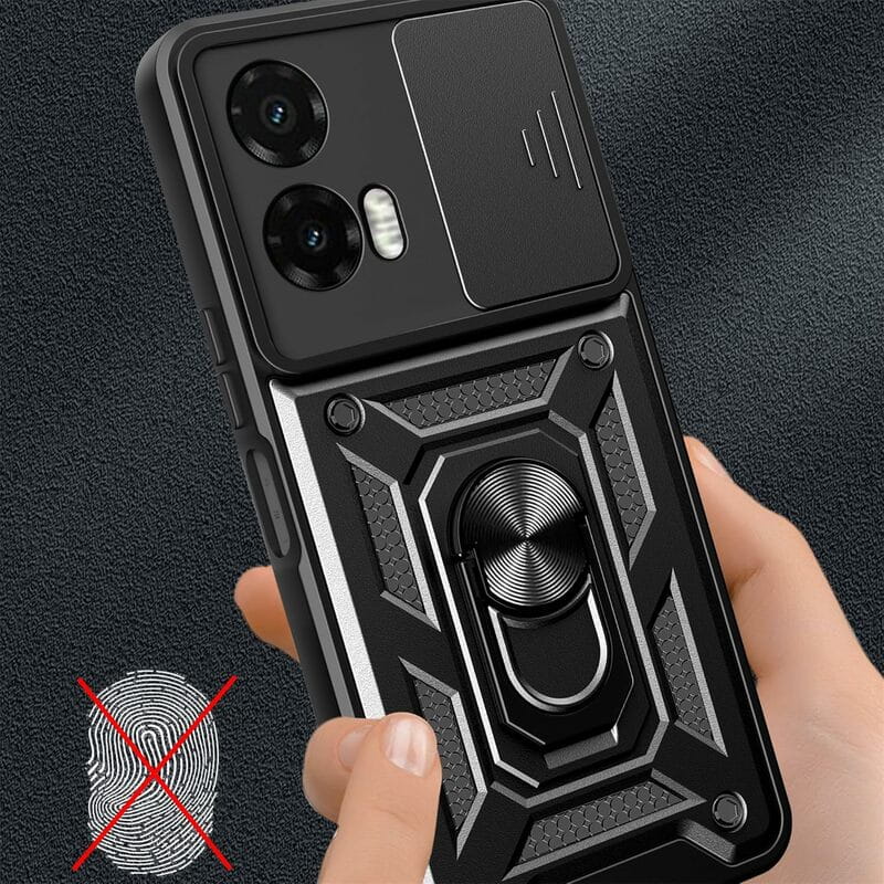 Чeхол-накладка BeCover Military для Motorola Moto G35 Black (713089)