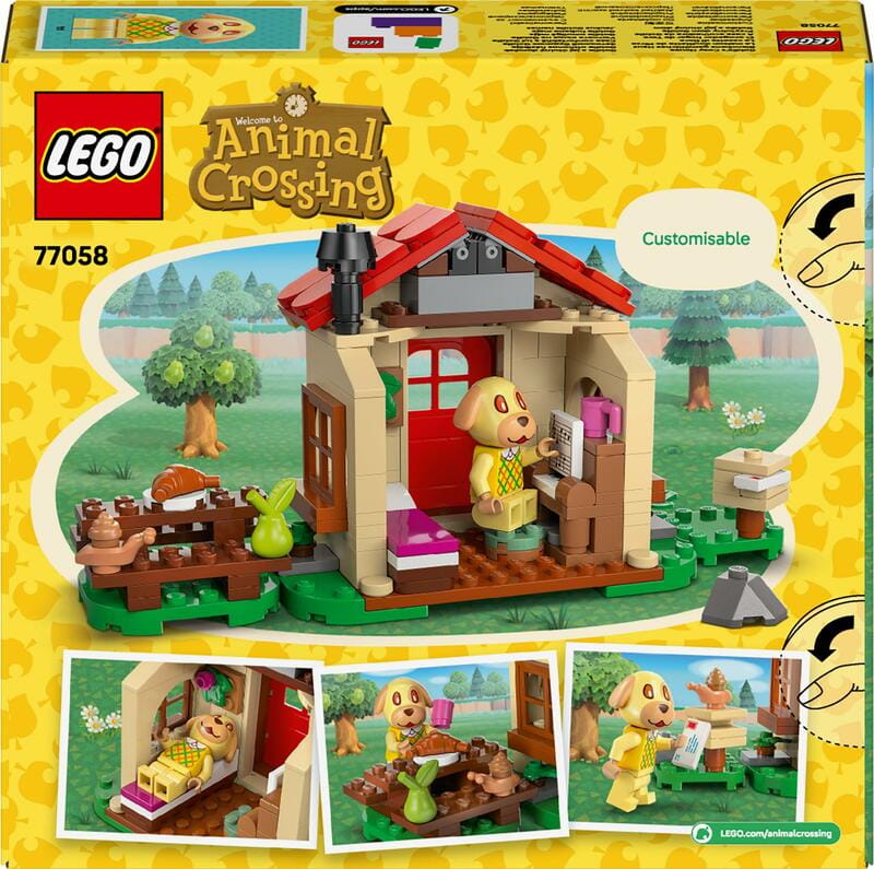 Конструктор LEGO Animal Crossing Уютный дом Goldie (77058)