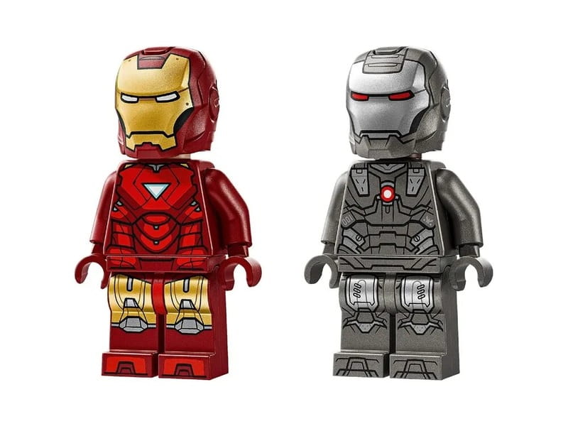 Конструктор LEGO Marvel Super Heroes Железный человек и Боевая Машина против Хаммер Дронов (76320)