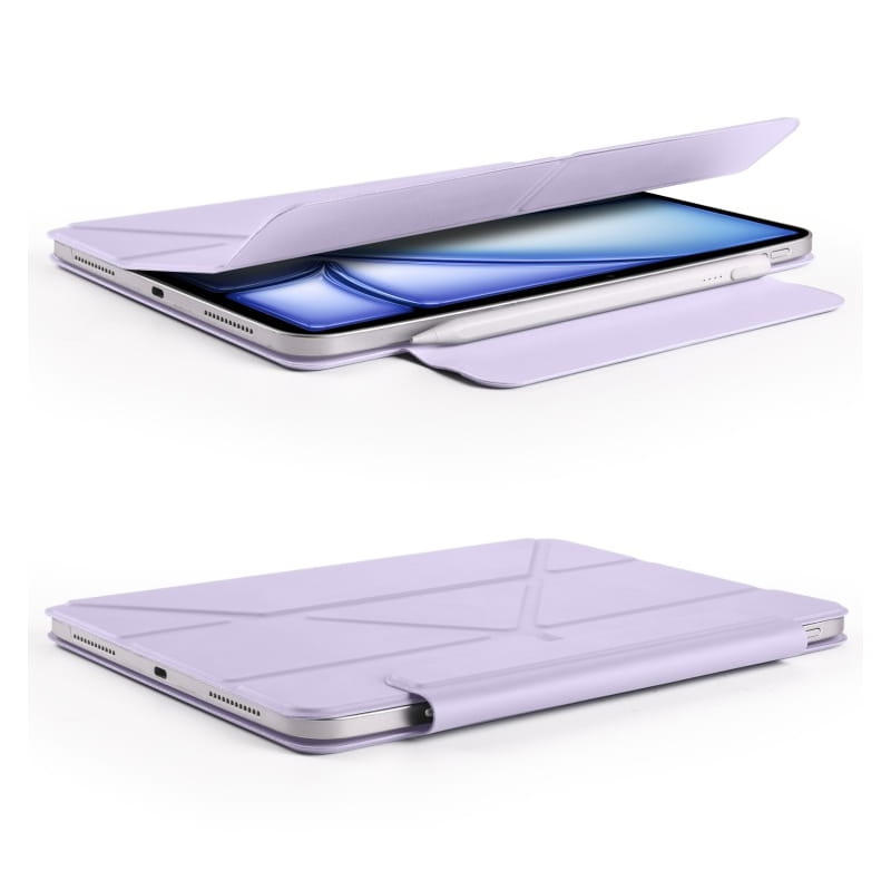 Чехол-книжка BeCover Ultra Slim Origami Magnetic для Apple iPad mini 6 (2021) Purple (712946)