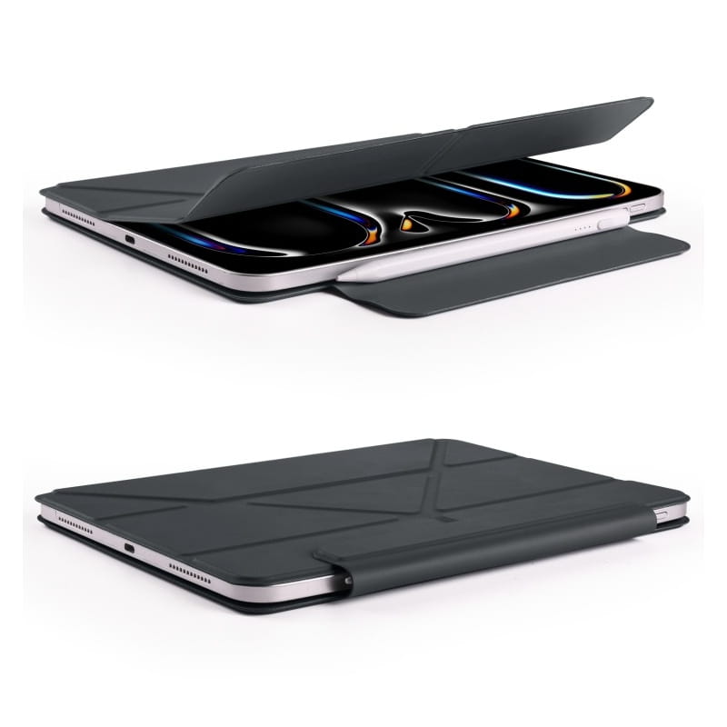 Чохол-книжка BeCover Ultra Slim Origami Magnetic для Apple iPad Pro 13 (2024) Black (712964)