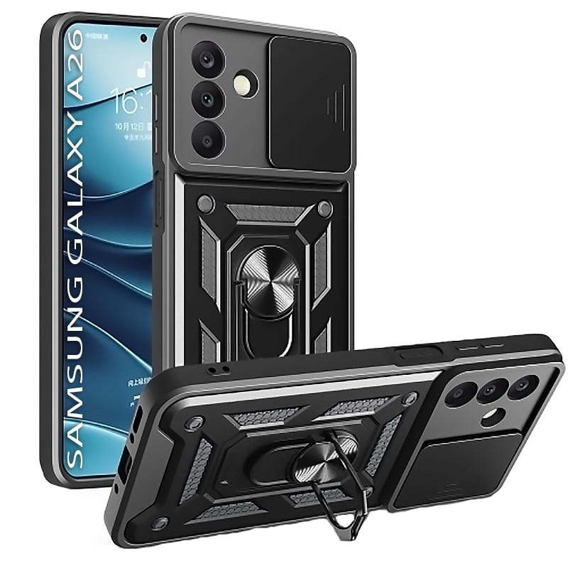 Чeхол-накладка BeCover Military для Samsung Galaxy A26 SM-A266 Black (712861)