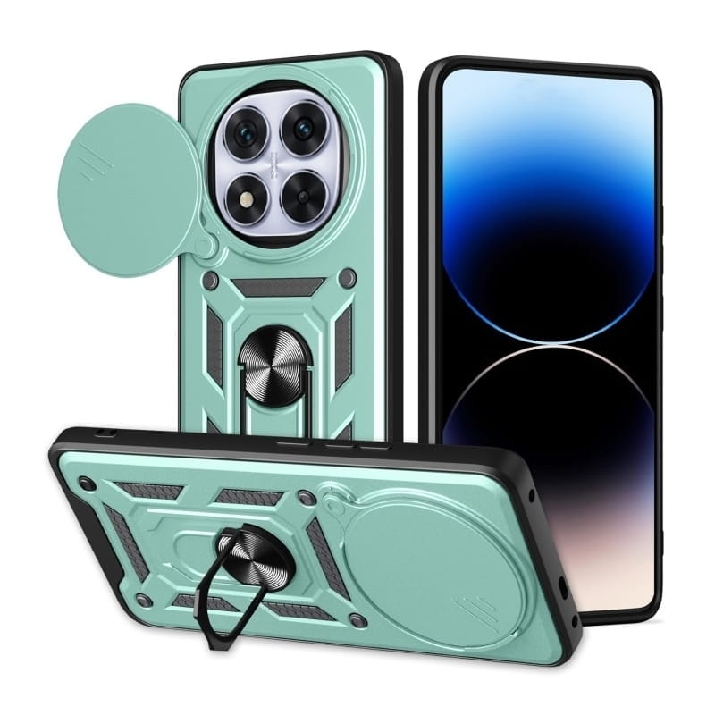 Чeхол-накладка BeCover Military для Xiaomi Redmi Note 14 Pro Plus 5G Dark Green (712872)