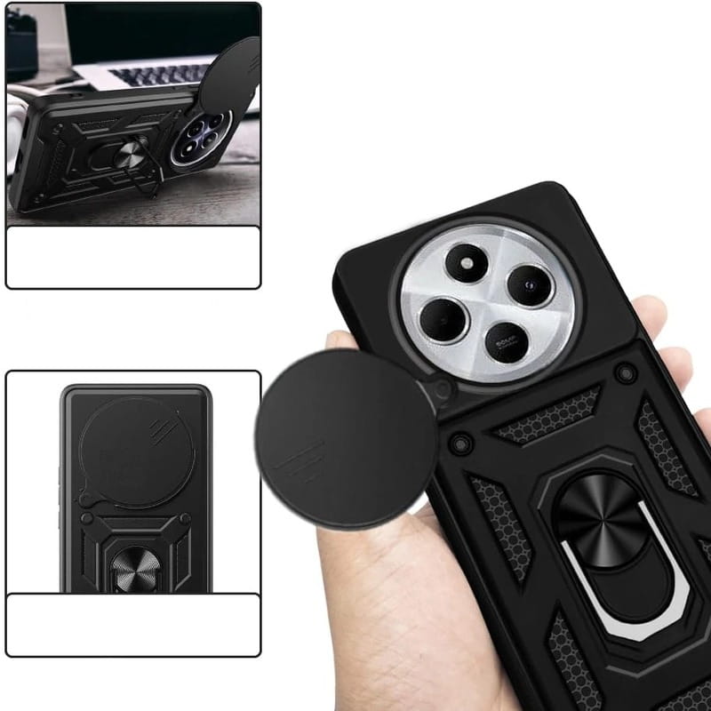 Чeхол-накладка BeCover Military для Xiaomi Redmi A4 5G Black (712875)