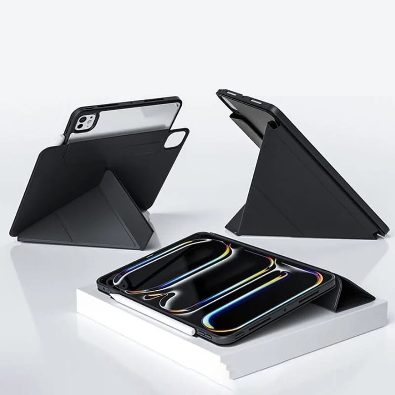 Чехол-книжка BeCover Ultra Slim Origami Flex для Apple iPad Pro 13 (2024) Black (712978)