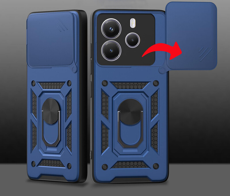 Чeхол-накладка BeCover Military для Xiaomi Redmi Note 14 5G Blue (713093)