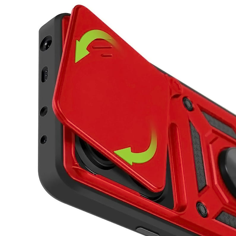 Чохол-накладка BeCover Military для Xiaomi Redmi Note 14 5G Red (713094)
