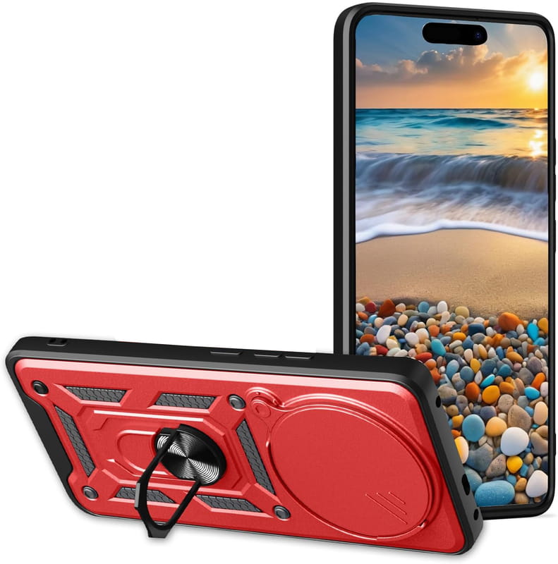 Чeхол-накладка BeCover Military для Xiaomi Redmi Note 14 Pro 5G Red (713096)