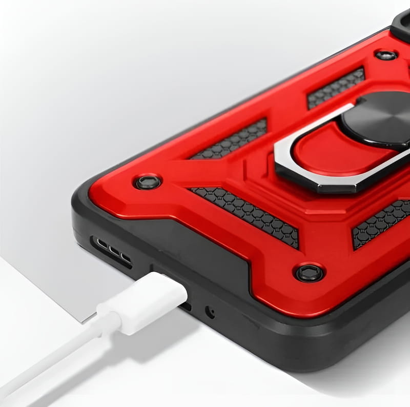 Чeхол-накладка BeCover Military для Xiaomi Redmi Note 14 Pro 5G Red (713096)