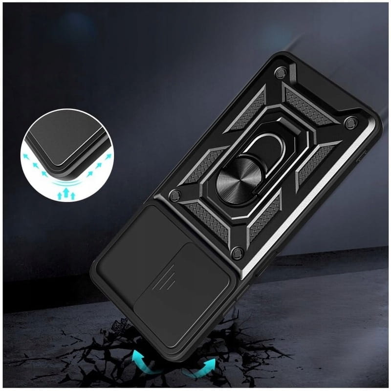 Чохол-накладка BeCover Military для Honor 200 Lite Black (713044)