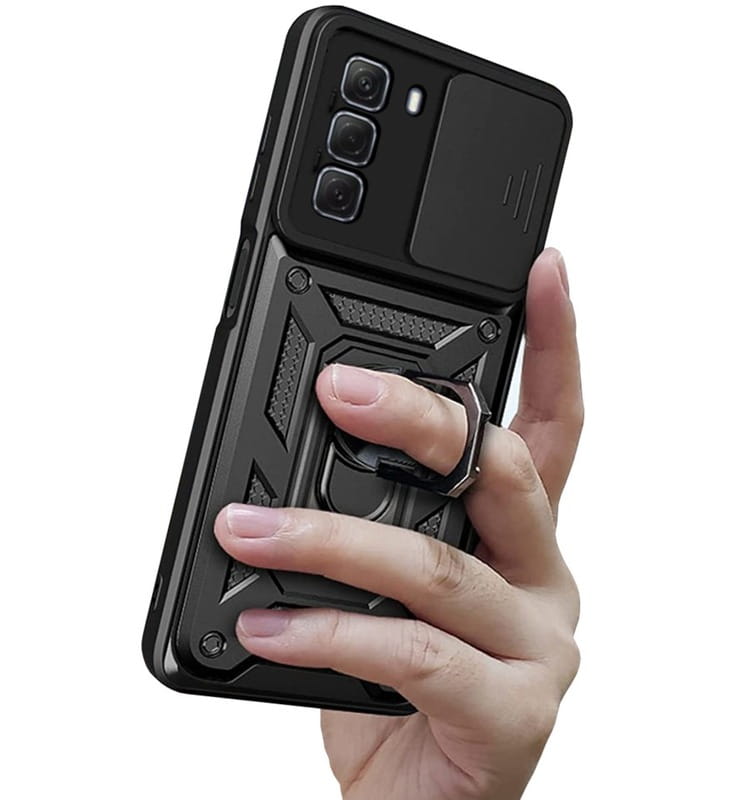 Чeхол-накладка BeCover Military для Infinix Hot 50 (X6720) Black (713046)