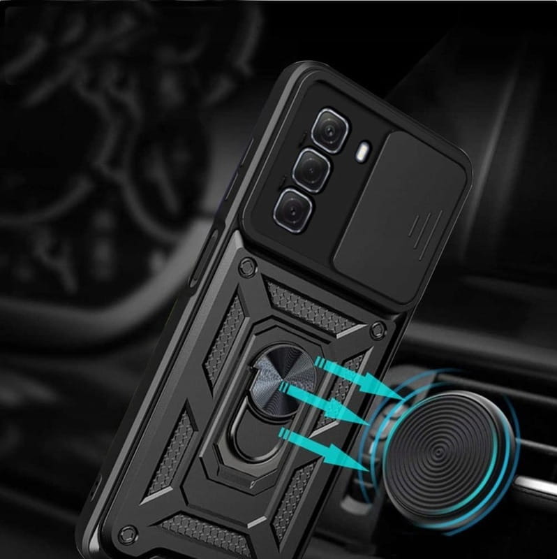 Чeхол-накладка BeCover Military для Infinix Hot 50 (X6720) Black (713046)