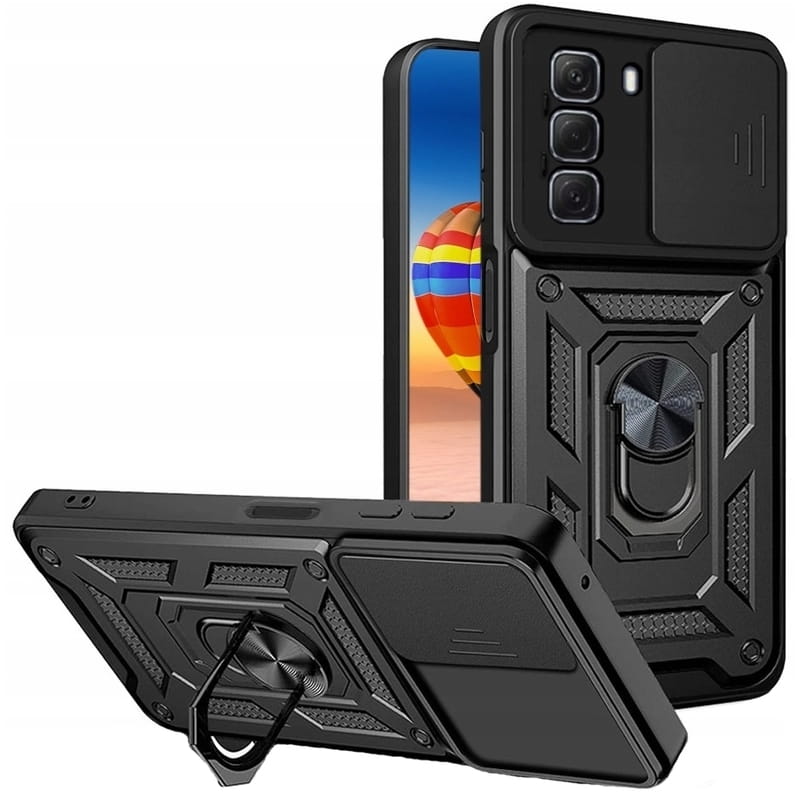 Чeхол-накладка BeCover Military для Infinix Hot 50 (X6720) Black (713046)
