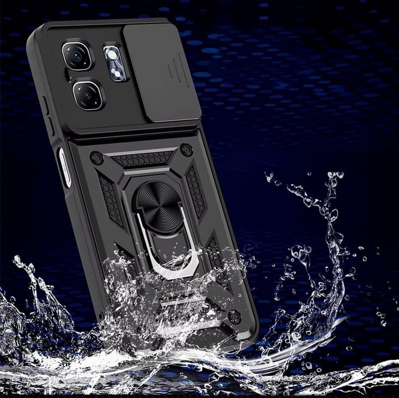 Чeхол-накладка BeCover Military для Infinix Hot 50i (X6531) Black (713047)