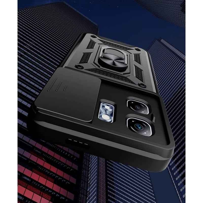Чeхол-накладка BeCover Military для Infinix Hot 50i (X6531) Black (713047)