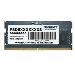 Модуль памяти SO-DIMM DDR5 32GB/5600 Patriot Signature Line (PSD532G56002S)