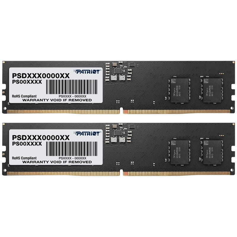 Модуль пам`яті DDR5 2x8GB/5200 Patriot Signature Line (PSD516G5200K)