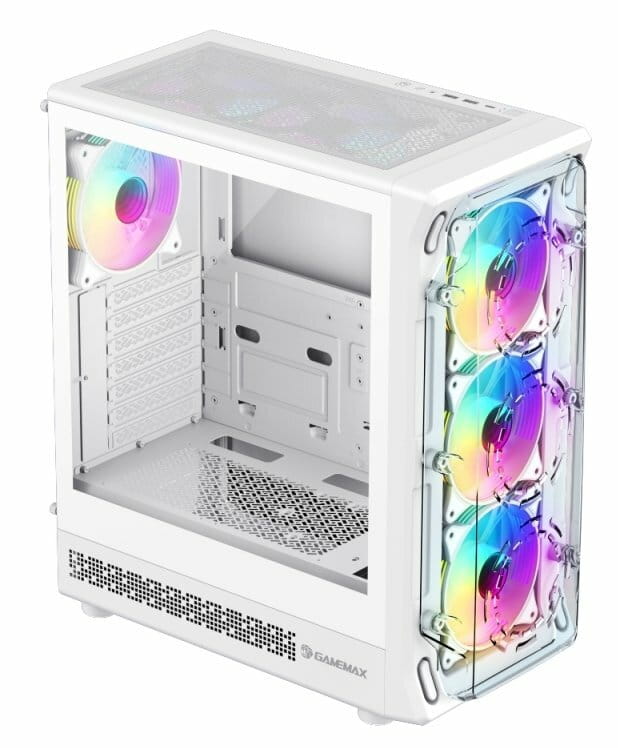 Корпус GameMax Starlight 2AW White