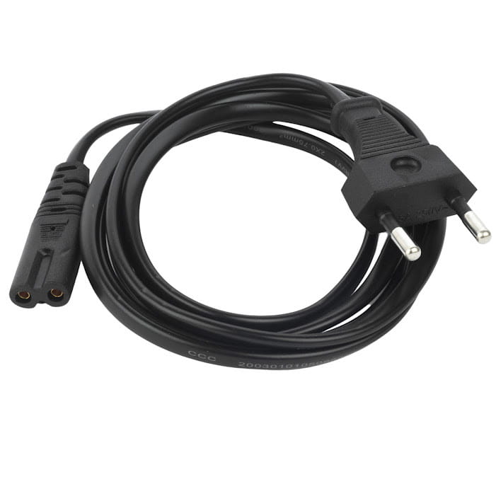 Кабель живлення ProfCable8-150 2pin, 1,5 м, Black