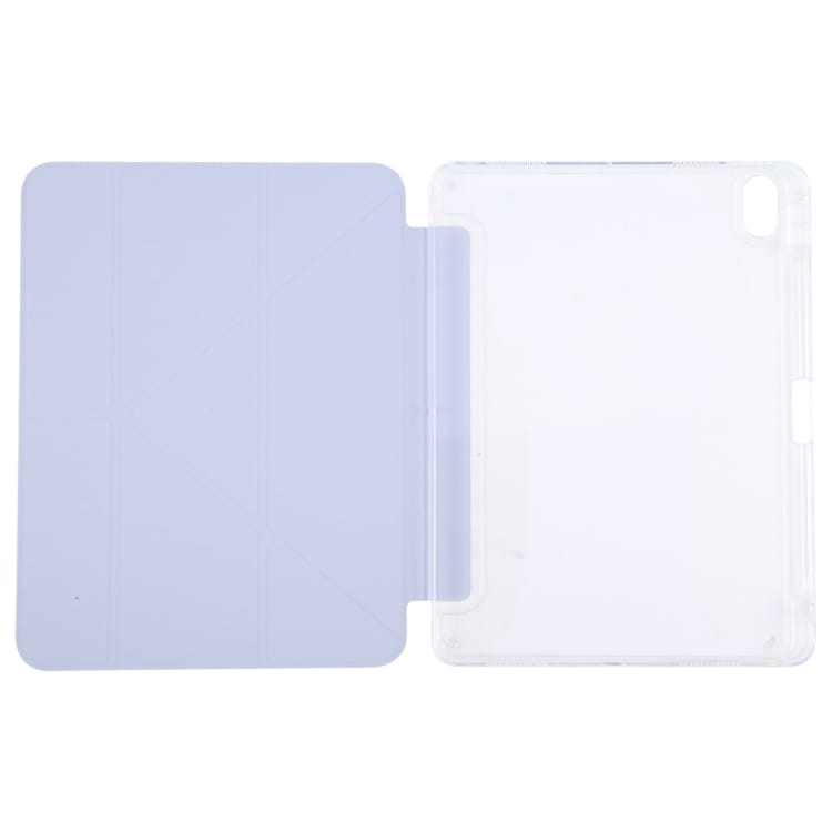 Чохол-книжка BeCover Ultra Slim Origami Transparent з кріпленням Apple для Apple iPad 10.9" 2022 Purple (712941)