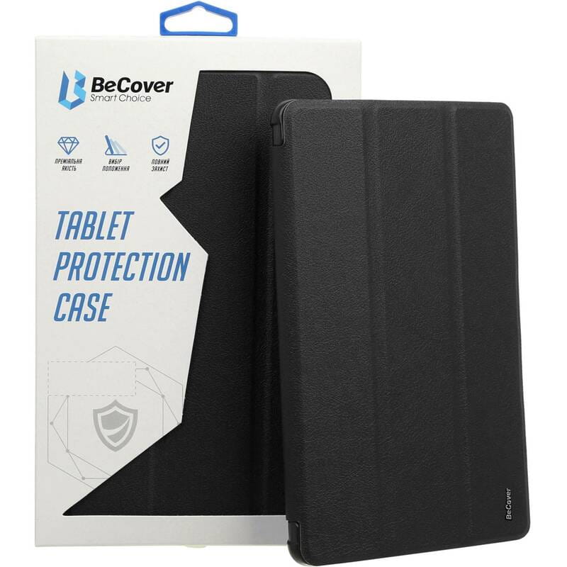 Чeхол-книжка BeCover Ultra Slim Origami Transparent с креплением Apple для Apple iPad Mini 7 2024 Black (712934)