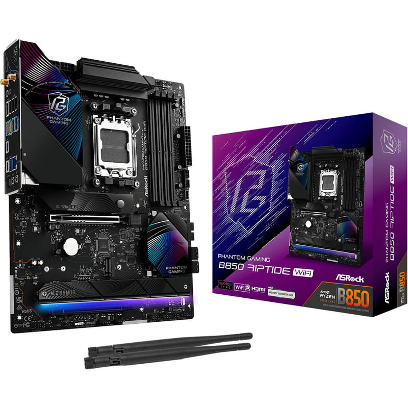 Материнская плата ASRock B850 Riptide WiFi Socket AM5