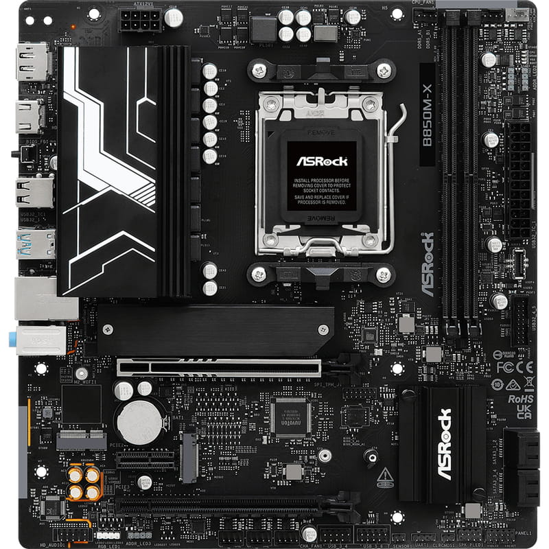 Материнська плата ASRock B850M-X R2.0 Socket AM5