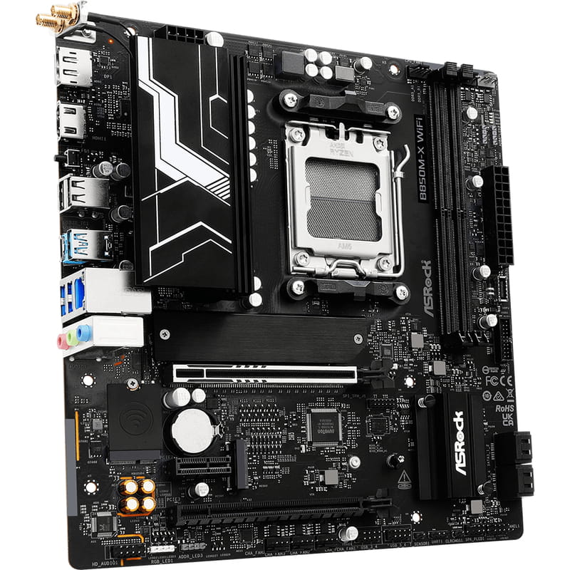 Материнська плата ASRock B850M-X WiFi R2.0 Socket AM5