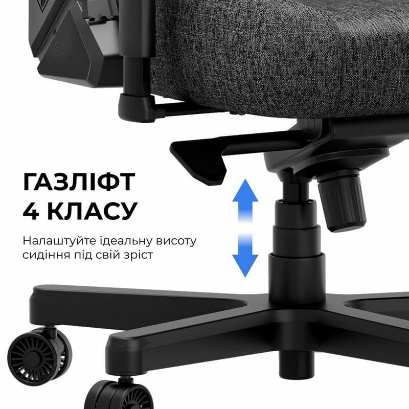 Кресло для геймеров Anda Seat Kaiser 3E XL Black (AD23YC-XL-08-B-PV/C-B01)