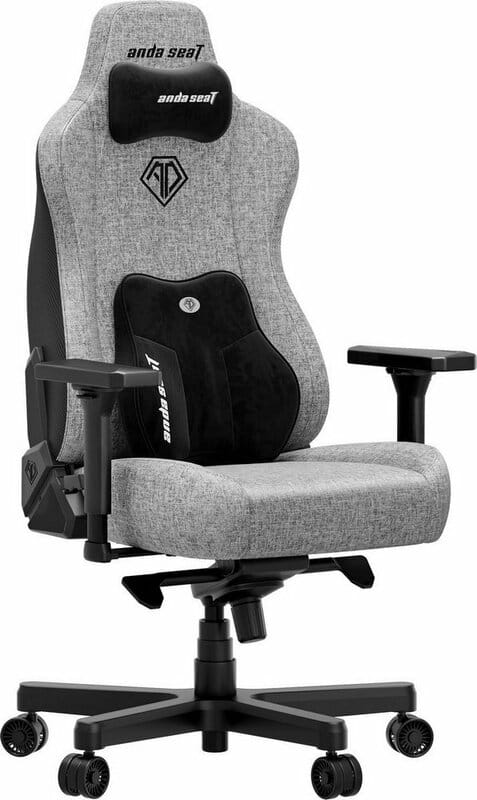 Крісло для геймерів Anda Seat Kaiser 3E XL Grey Fabric (AD23YC-XL-09-G-CF-G01)